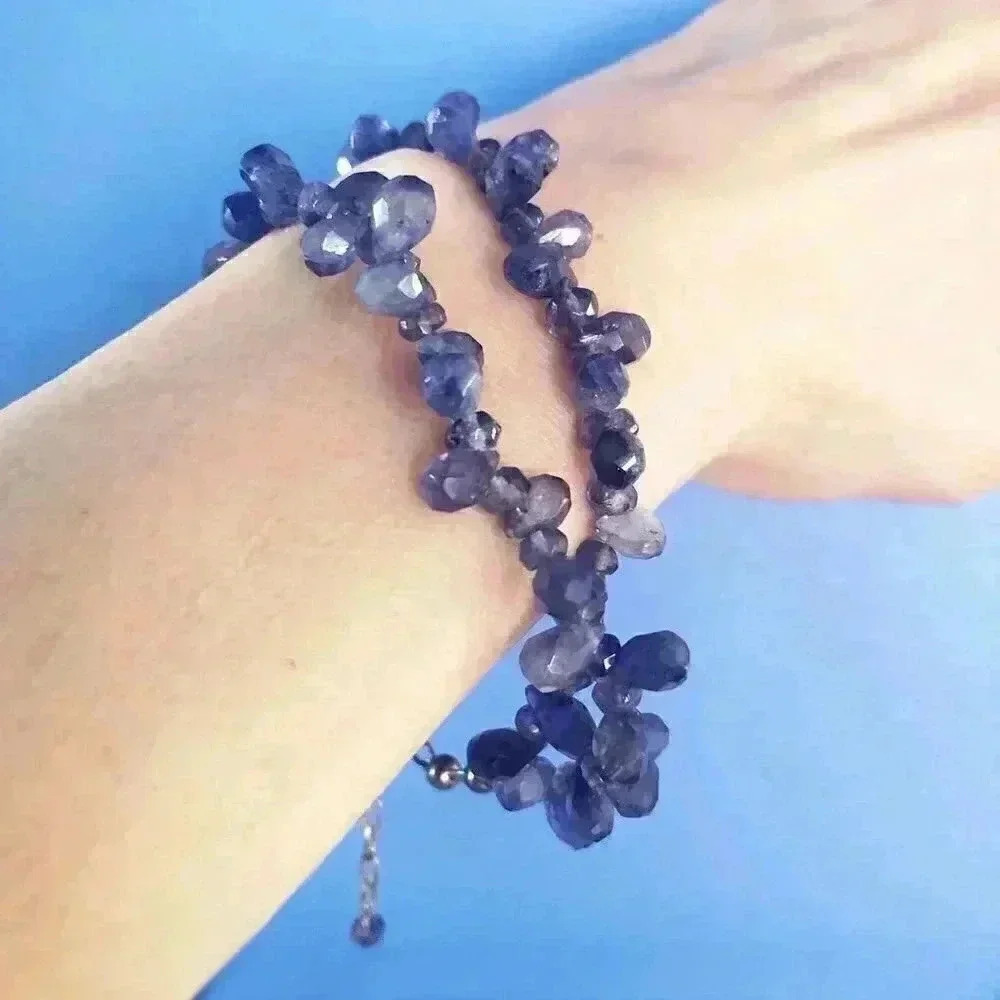 Blue Sodalite Calming Bracelet NEW - Picture 2 of 4